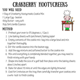 Bake at Home Cranberry Hootycreeks Cookie Mix in a Bag